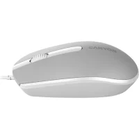 Мышь Canyon M-10 (серый/белый) фото 4